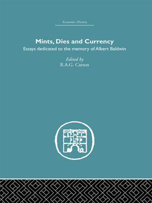 cover image of Mints, Dies and Currency